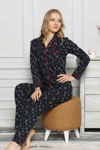 Alimer Uzun Kol Yazlık Kadın Pijama Takım