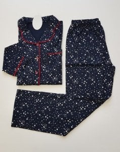 Alimer Uzun Kol Yazlık Kadın Pijama Takım
