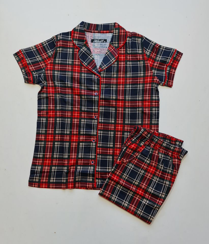 Alimer Kısa Kol Yazlık Kadın Pijama Takım