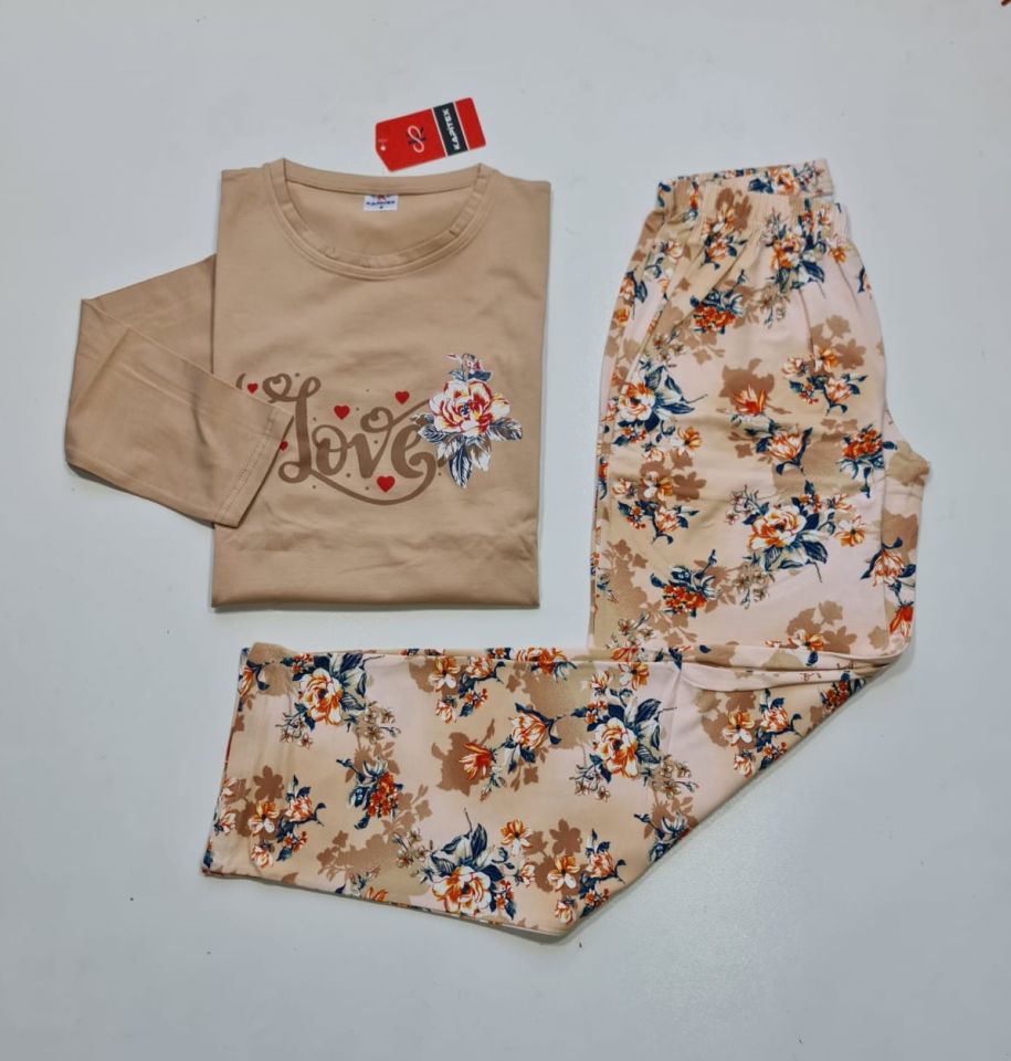 Kapitex Uzun Kol Yazlık Kadın Pijama Takım