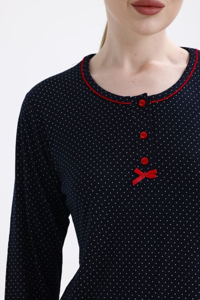 Angelina Uzun Kol Yazlık Kadın Pijama Takım