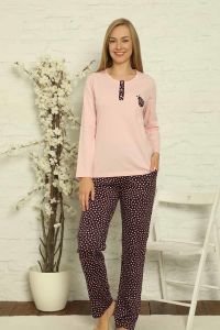 Alimer Uzun Kol Yazlık Kadın Pijama Takım