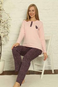 Alimer Uzun Kol Yazlık Kadın Pijama Takım