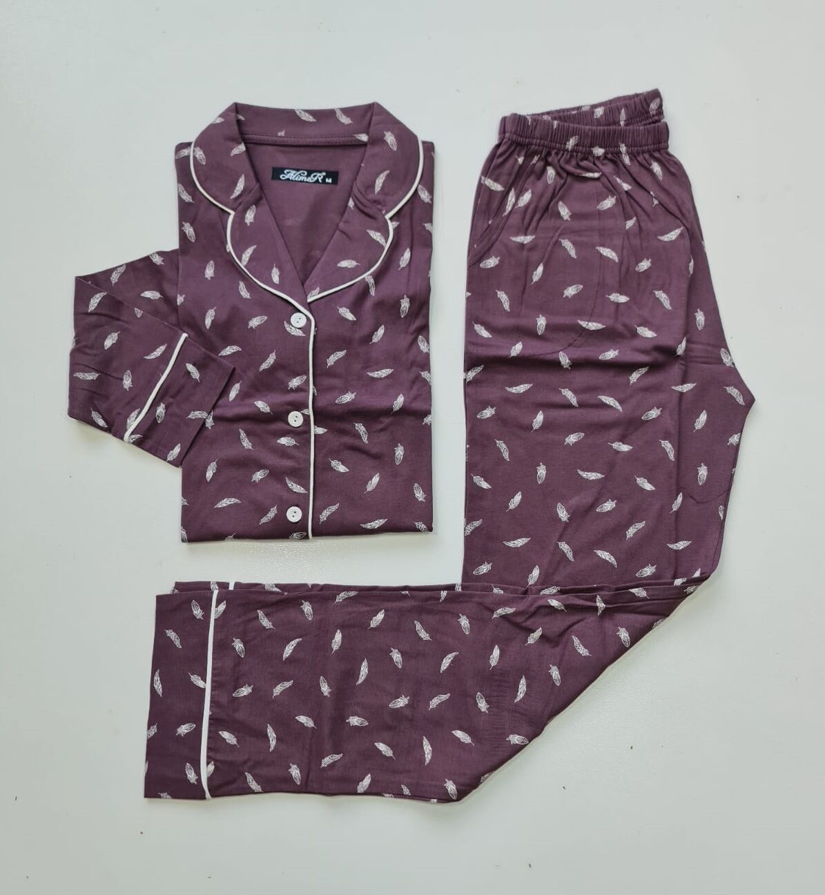 Alimer Uzun Kol Yazlık Kadın Pijama Takım