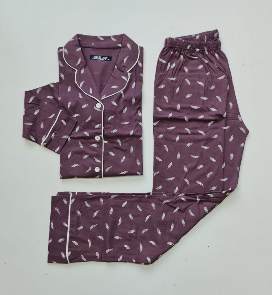 Alimer Uzun Kol Yazlık Kadın Pijama Takım