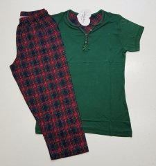 Angelina Kısa Kol Yazlık Kadın Kapri Pijama Takım