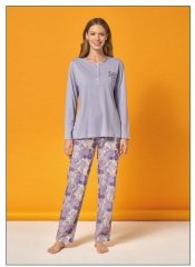 Over Sleep Uzun Kol Yazlık Kadın Pijama Takım