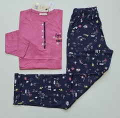 Over Sleep Uzun Kol Yazlık Kadın Pijama Takım