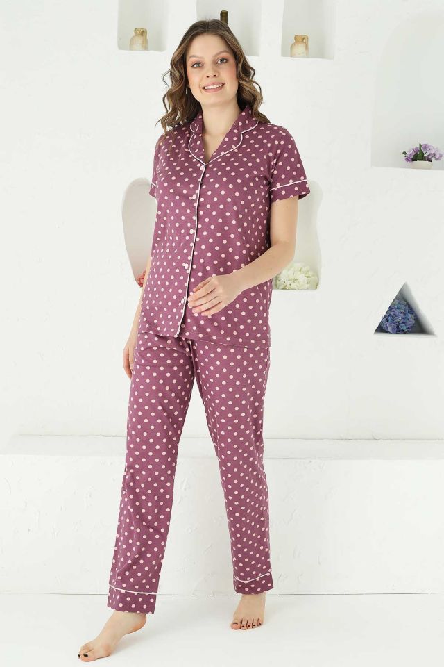 Alimer Kısa Kol Yazlık Kadın Pijama Takım