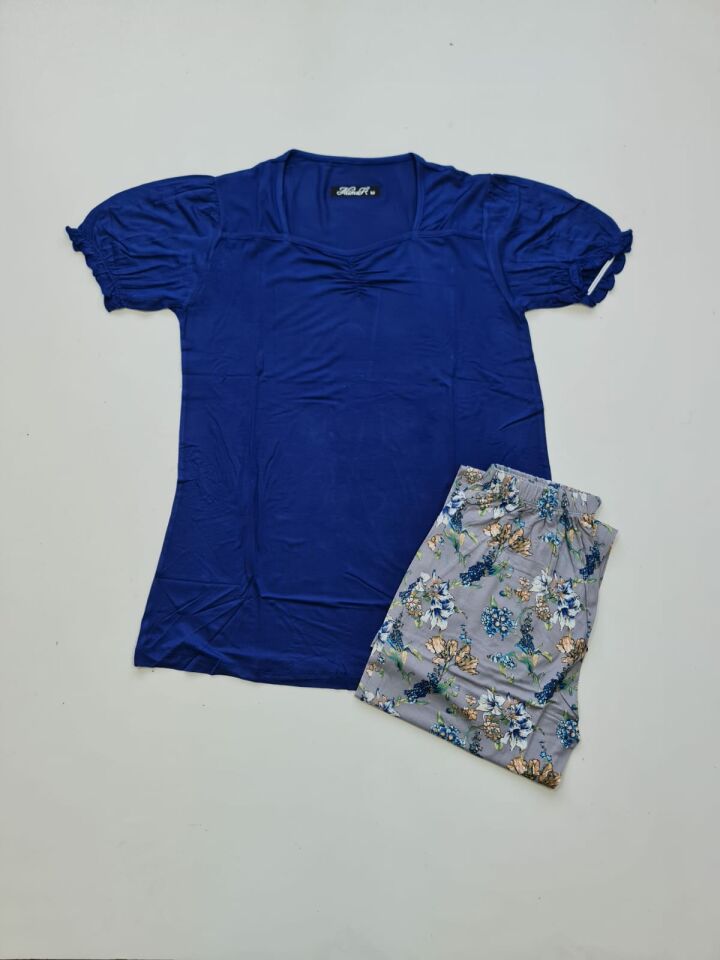 Alimer Kısa Kol Yazlık Kadın Pijama Takım