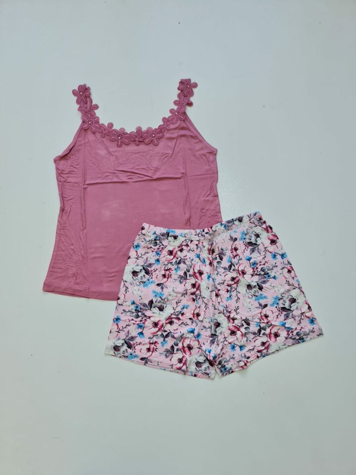 Alimer Yazlık Kadın Şortlu Pijama Takım