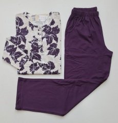 Over Sleep Uzun Kol Yazlık Kadın Pijama Takım