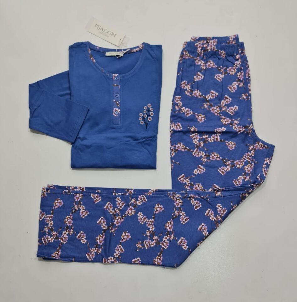 Pijadore Uzun Kol Kışlık Kadın Pijama Takım