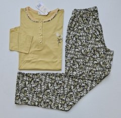 Over Sleep Uzun Kol Yazlık Kadın Pijama Takım