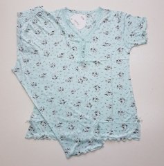 Angelina Kısa Kol Yazlık Kadın Kapri Pijama Takım