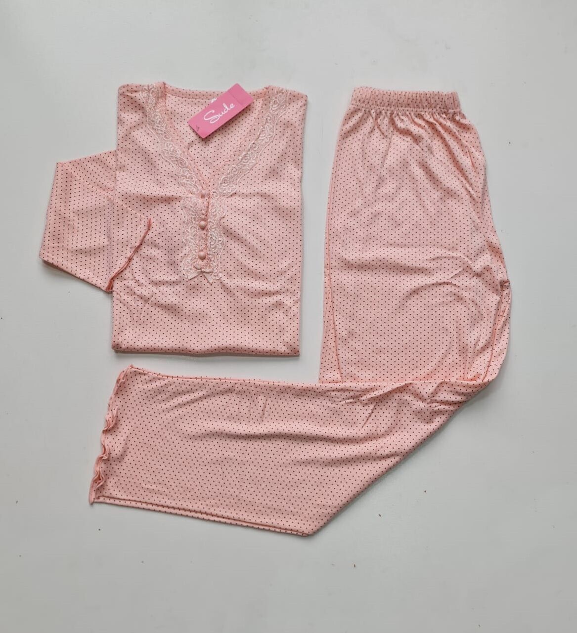 Sude Uzun Kol Kışlık Kadın Pijama Takım